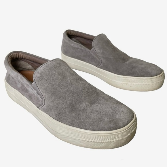 STEVE MADDEN Gills Suede Leather Slip On Sneaker Shoe 9.5 - Picture 1 of 16